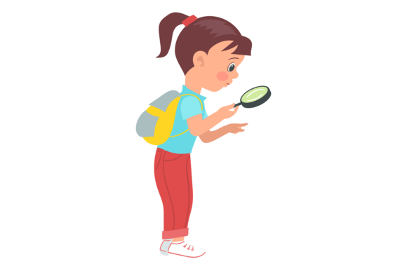 Child Standing with Magnifying Glass in Summer: A Guide for Creators