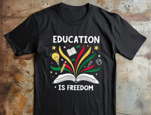 Education is Freedom Png: Design Assets for Impact