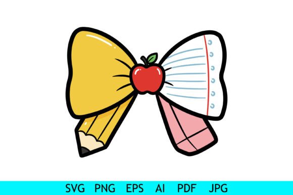 Pencil and Paper Teacher Bow Design Guide