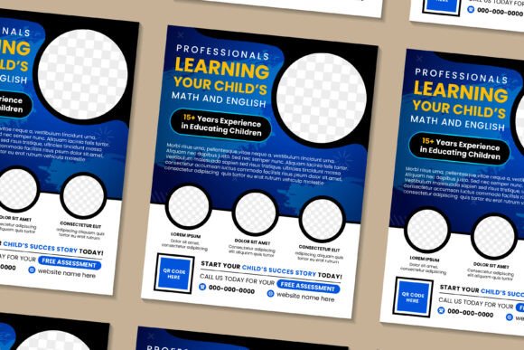 Transforming School Admissions with the Learning Your Child Flyer Vertical Template