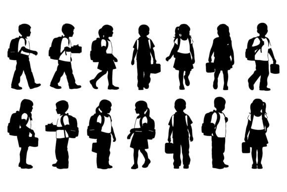 Understanding the Visual Impact of a Group of School Children Walking